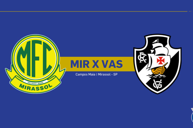 Onde Assistir Mirassol x Vasco da Gama: Brasileirão Série A (18ª rodada)