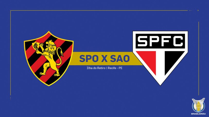 Onde Assistir Sport Club do Recife x São Paulo: Brasileirão Série A (20ª rodada)
