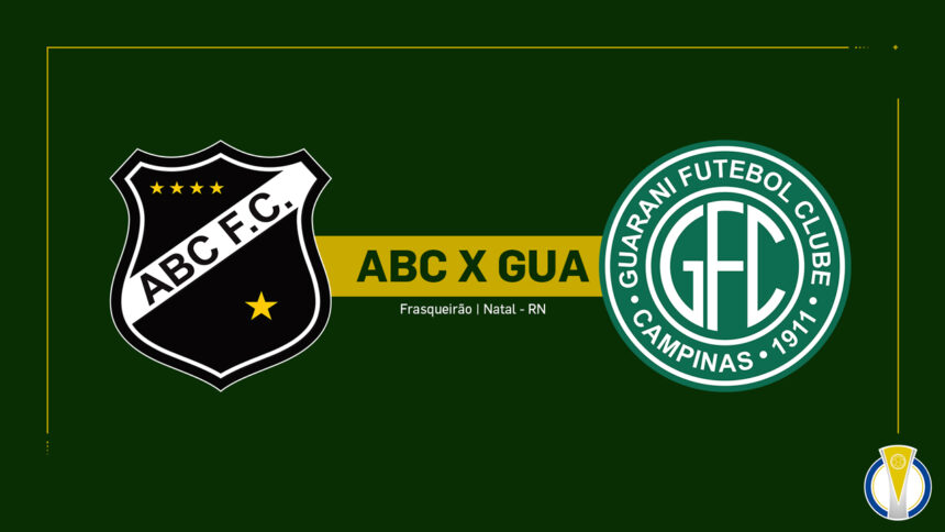 Onde Assistir ABC x Guarani: Brasileirão Série C (17ª rodada)