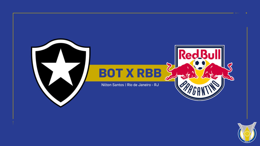 Onde Assistir Botafogo x Bragantino: Brasileirão Série A (22ª rodada)