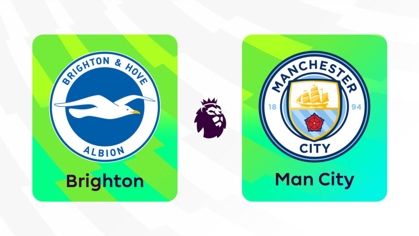 Onde Assistir Brighton and Hove Albion x Manchester City: Premier League (Inglaterra) (3ª rodada)