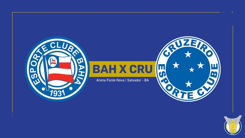 Onde Assistir Bahia x Cruzeiro: Brasileirão Série A (23ª rodada)