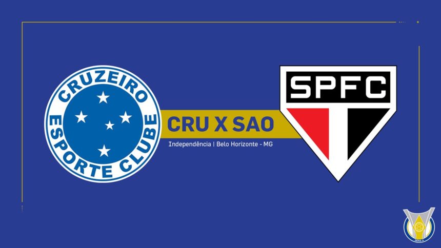 Onde Assistir Cruzeiro x São Paulo: Brasileirão Série A (22ª rodada)