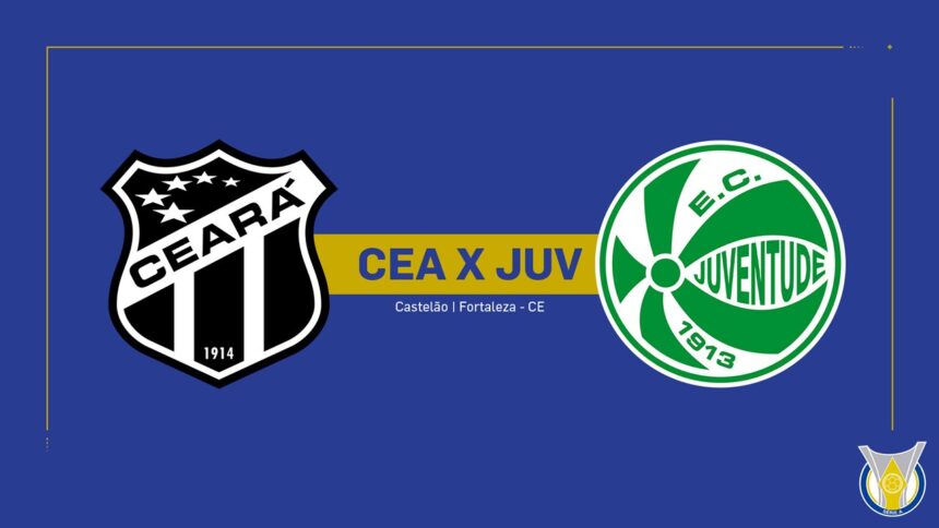 Onde Assistir Ceará x Juventude: Brasileirão Série A (22ª rodada)