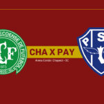 Onde Assistir Chapecoense x Paysandu: Brasileirão Série B (22ª rodada)