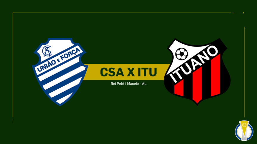 Onde Assistir CSA x Ituano: Brasileirão Série C (17ª rodada)