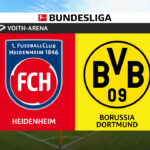 Onde Assistir FC Heidenheim x Borussia Dortmund: Bundesliga (Alemanha) (3ª rodada)