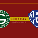 Onde Assistir Goiás x Paysandu: Brasileirão Série B (27ª rodada)