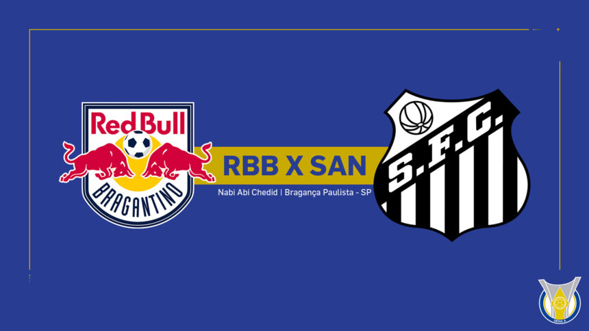 Onde Assistir Bragantino x Santos: Brasileirão Série A (25ª rodada)