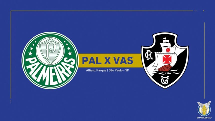 Onde Assistir Palmeiras x Vasco da Gama: Brasileirão Série A (26ª rodada)