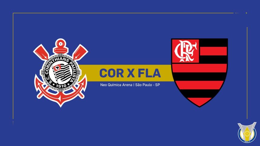 Onde Assistir Corinthians x Flamengo: Brasileirão Série A (25ª rodada)