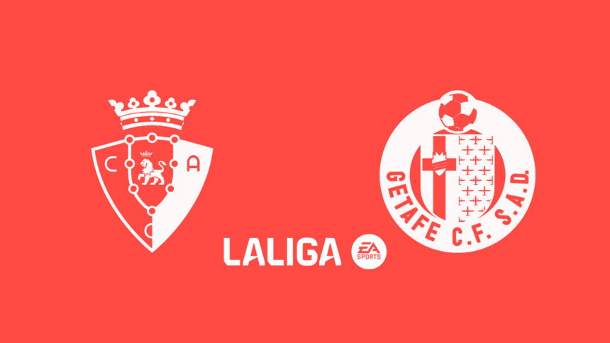 Onde Assistir Osasuna x Getafe: La Liga (Espanha) (8ª rodada)
