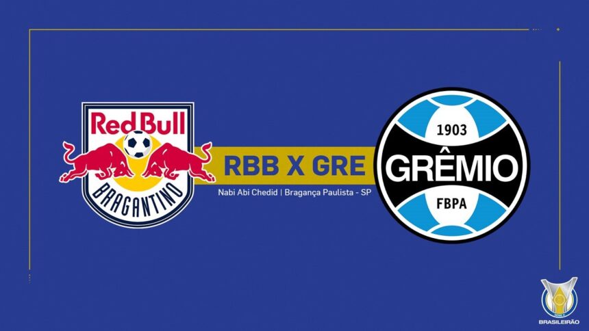 Onde Assistir Bragantino x Grêmio: Brasileirão Série A (27ª rodada)