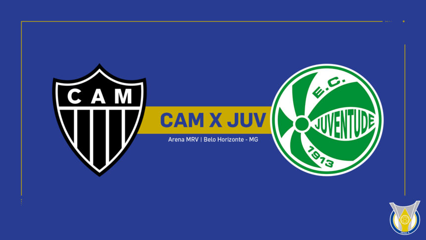 Onde Assistir Atlético Mineiro x Juventude: Brasileirão Série A (26ª rodada)