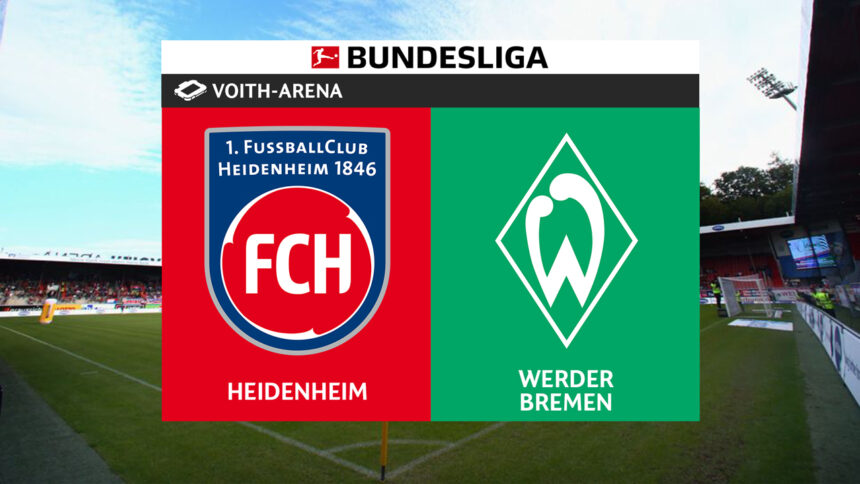 Onde Assistir FC Heidenheim x Werder Bremen: Bundesliga (Alemanha) (7ª rodada)