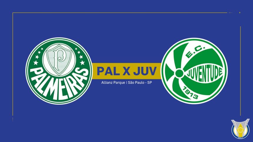 Onde Assistir Palmeiras x Juventude: Brasileirão Série A (12ª rodada)