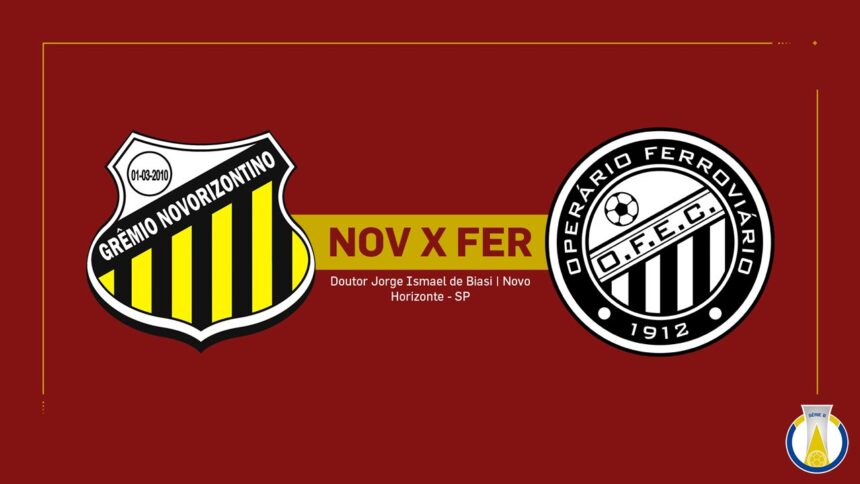 Onde Assistir Novorizontino x Operário Ferroviário: Brasileirão Série B (32ª rodada)