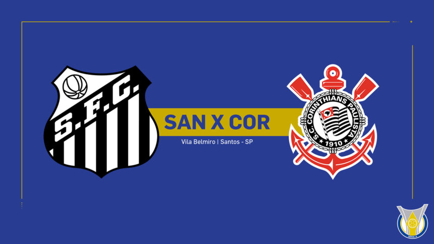 Onde Assistir Santos x Corinthians: Brasileirão Série A (28ª rodada)