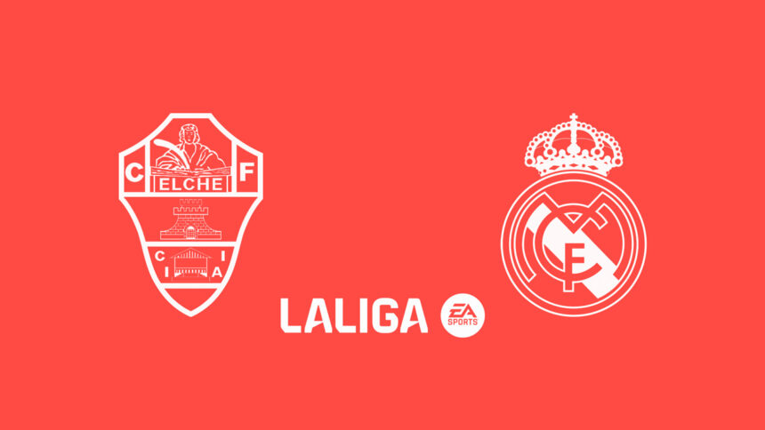 Onde Assistir Elche x Real Madrid: La Liga (Espanha) (13ª rodada)